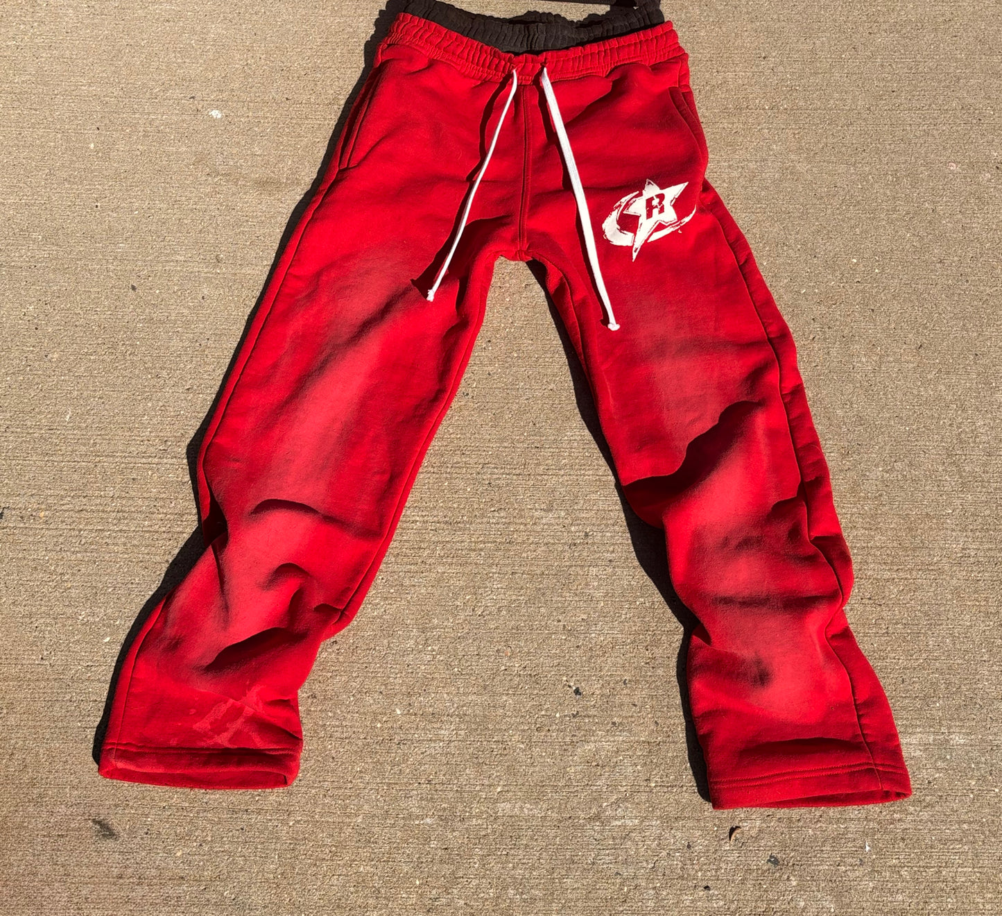 Official R3VENGE Anti-Broke Sweatpants – RED